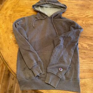 Champion grey hoodie size Small